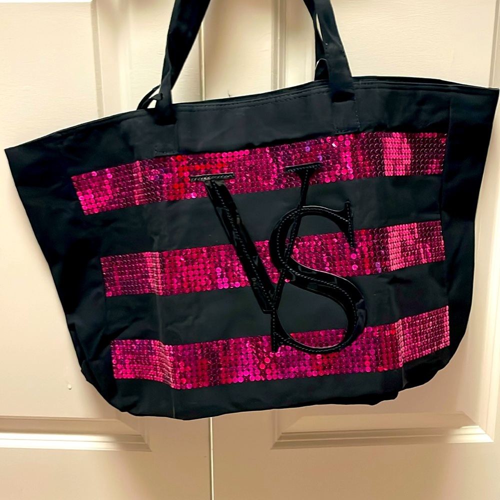 VS blinged tote bag